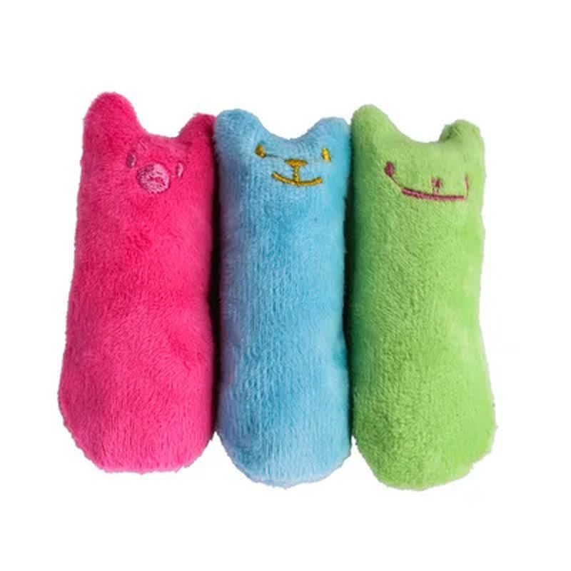 Interactive Plush Catnip Toy for Cats - Engaging Chew and Vocal Toy for Kittens