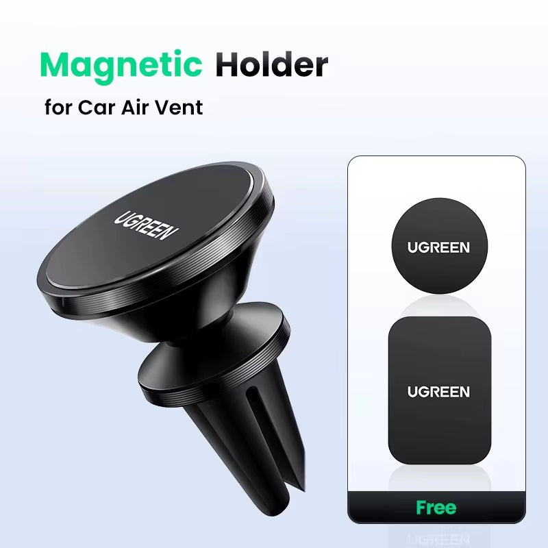 UGREEN Magnetic Car Phone Holder for Iphone 16 15 14 Pro Max Samsung Xiaomi Car Holder for Phone Dashboard Phone Holder Stand