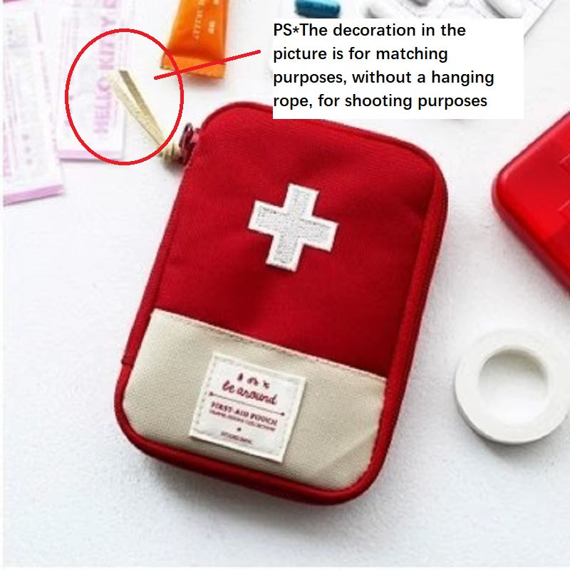 Compact Portable First Aid Kit for Travel and Outdoor Emergencies
