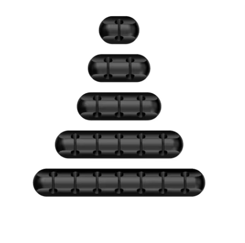 Mobile Phone Charging Cable Organizer with Snap Clip for Efficient Wire Management