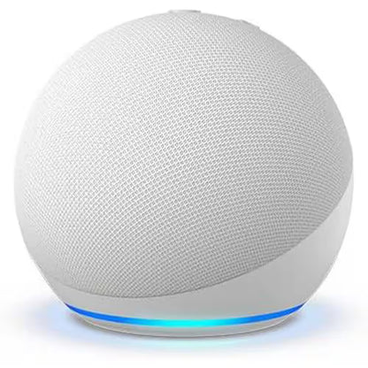 Echo Dot (5Th Gen) Smart Speaker with Alexa Glacier White