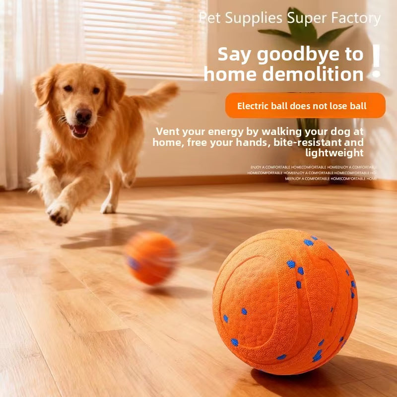 ETPU Dog Bite-Resistant Electric Molar Ball - Non-Toxic, Food Grade Certified Training Toy for Pets