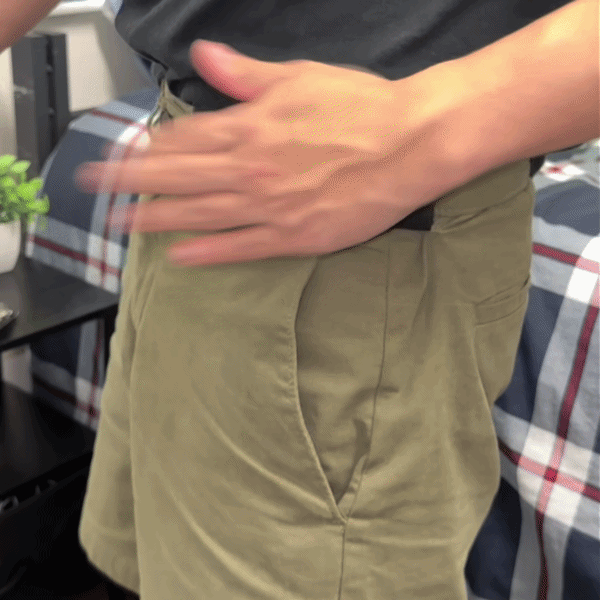 Buckleless Elastic Hidden Belt