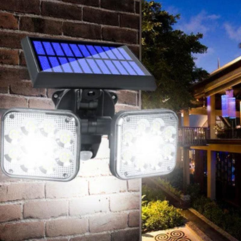 🎁Eco-Friendly Lighting：Waterproof Outdoor Solar Lights with Motion Sensor