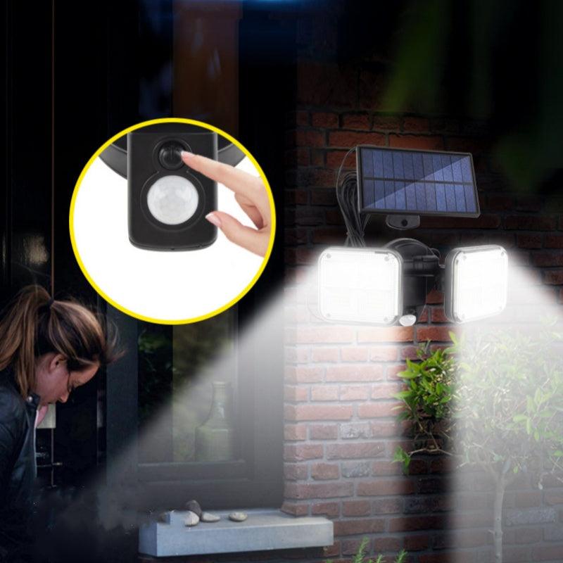 🎁Eco-Friendly Lighting：Waterproof Outdoor Solar Lights with Motion Sensor