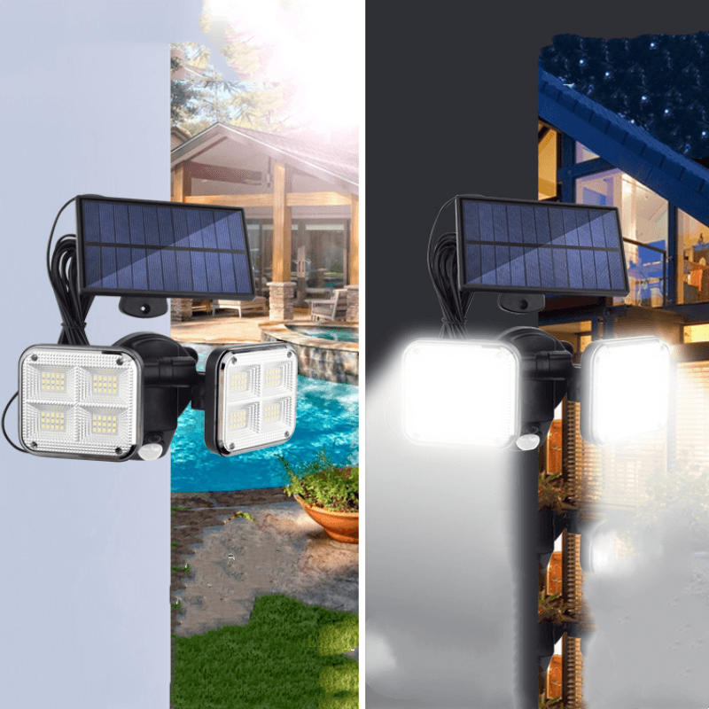 🎁Eco-Friendly Lighting：Waterproof Outdoor Solar Lights with Motion Sensor