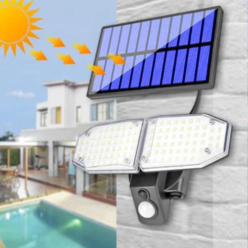 🎁Eco-Friendly Lighting：Waterproof Outdoor Solar Lights with Motion Sensor