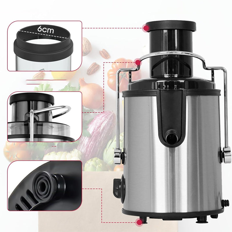 🍊 60% OFF NOW! ⚡ Quick Electric Juice Extractor for Home Use – High-Speed Motor, Easy-Clean Design & Perfect for Fresh Juices Daily 🥤