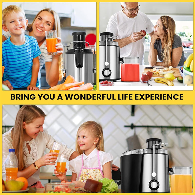 🍊 60% OFF NOW! ⚡ Quick Electric Juice Extractor for Home Use – High-Speed Motor, Easy-Clean Design & Perfect for Fresh Juices Daily 🥤